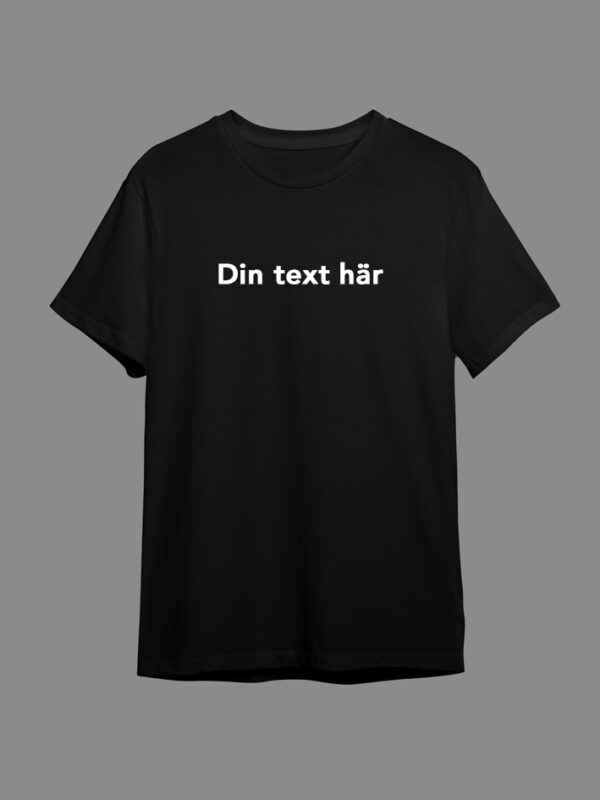 T-shirt med eget tryck